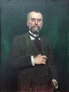 Portrait de Jules Bernard, ancien conservateur by Jean Célestin Tancrède Bastet