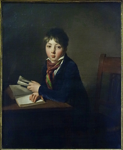 Portrait de Julien Boilly, enfant by Louis-Léopold Boilly