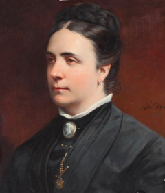 Portrait de Mme Cossé by Adolphe Yvon