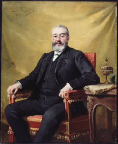 Portrait du docteur Adrien Proust (1834-1903), père de Marcel Proust by Laure Brouardel