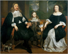 Portrait of a family by Pieter Thijs