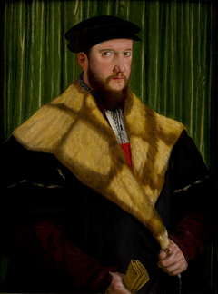 Portrait of a Gentleman by Hans Muelich