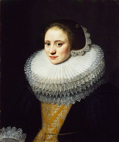 Portrait of a Lady by Michiel Jansz van Mierevelt