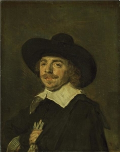 Portrait of a man by Frans Hals