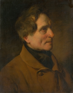 Portrait of a Man in a Brown Coat by Anonymous