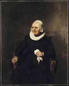 Portrait of a Seated Woman with a Handkerchief by Carel Fabritius