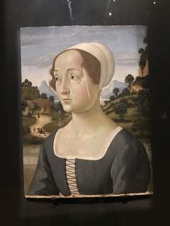 Portrait of a woman by Domenico Ghirlandaio