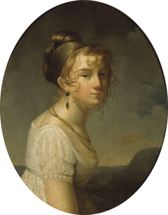 Portrait of Amélie-Justine Pontois by Adèle Romany