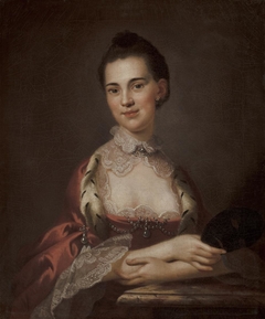 Portrait of Ann Gibbes, later Mrs. Edward Thomas by John Wollaston the Younger