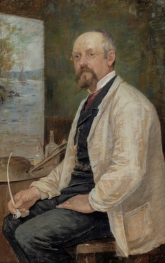 Portrait of Berndt Lindholm by Anna Nordgren