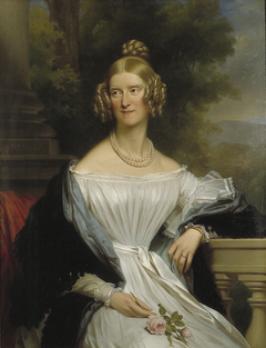 Portrait of Catharina Cornelia van Eeghen (1814-1846) by Jan Adam Kruseman