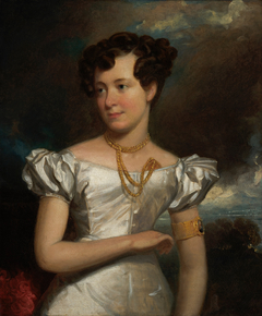 Portrait of Clara Fisher by Henry Inman