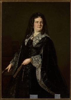 Portrait of Emilia Reszke by Józef Simmler