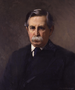 Portrait of (Henry) Austin Dobson by Frank Brooks