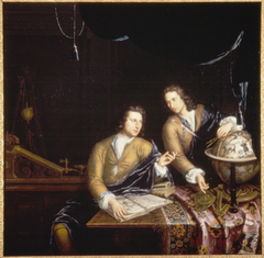 Portrait of Jan and Petrus van Musschenbroeck by Hieronymus van der Mij