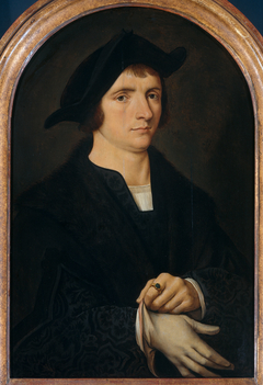 Portrait of Joris Vezeler by Joos van Cleve