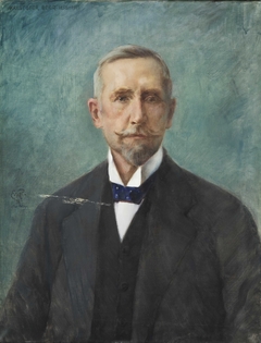 Portrait of Kristofer Berg by Eilif Peterssen