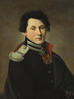 Portrait of Lieutenant V.A. Bibikov of the Corps of Engineers by Anonymous