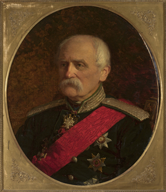 Portrait of major general Stanisław Kierbedź, engineer by Johann Köler