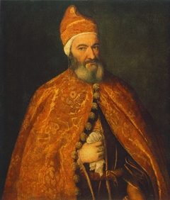 Portrait of Marcantonio Trevisan, Doge of Venice by Titian