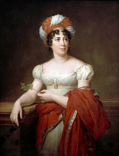 Portrait of Mme de Staël by Marie-Éléonore Godefroid