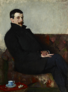 Portrait of Paul Nauen by Olga Boznańska