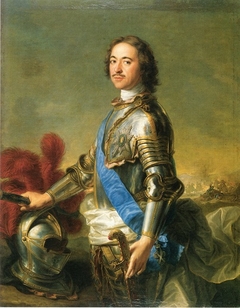 Portrait of Peter I by Jean-Marc Nattier