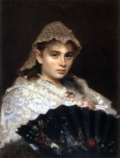 Portrait of Roftopulo O.A. by Ivan Kramskoi