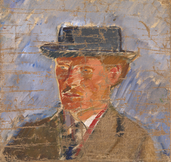 Portrait of the Painter Edvard Weie by Karl Isakson