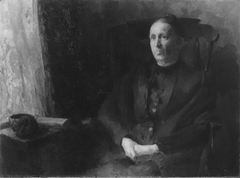 Portrait of Wilhelmine Ullmann by Harriet Backer