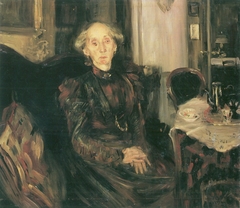 Porträt der Mutter Rosenhagen by Lovis Corinth