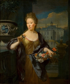 Portret van Cornelia Maria Spiering van Spieringshoek by Nikolaas Verkolje