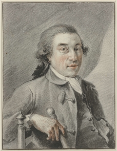 Portret van de schilder Gerrit Toorenburgh by Wybrand Hendriks