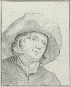 Portret van de schilder Joost van Graesbeek by Unknown Artist