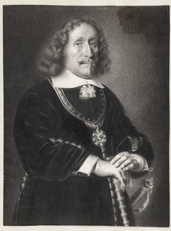 Portret van vlootvoogd Witte Cornelisz. de With by Monogrammist WH Noordelijke Nederlanden