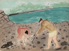 Private Pier by Milton Avery