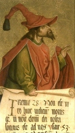 Propheten mit Schriftrolle by Bernhard Strigel