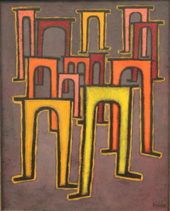 Revolution of the Viaduct by Paul Klee