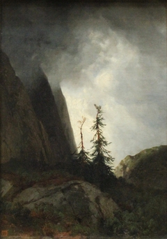 Route du Grimsel (canton de Berne) by Alexandre Calame