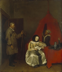 Rural Postman by Gerard ter Borch