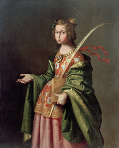 Saint Elizabeth of Thuringia by Francisco de Zurbarán