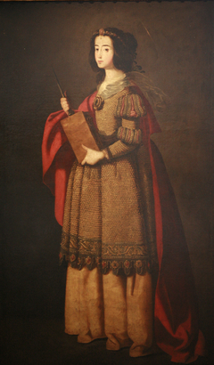 Saint Engratia by Francisco de Zurbarán or his workshop