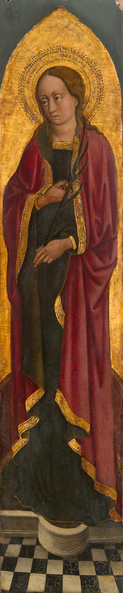 Saint Giustina of Padua from an Augustinian altarpiece by Anonymous