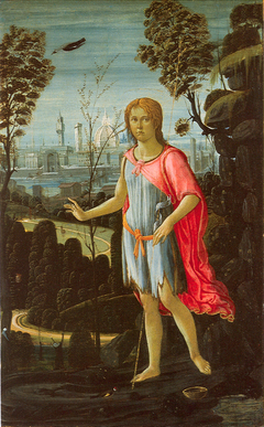 Saint John the Baptist by Jacopo da Sellaio