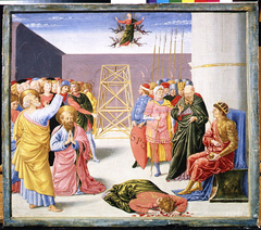 Saint Peter and Simon Magus by Benozzo Gozzoli