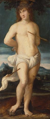 Saint Sebastian by Palma Vecchio