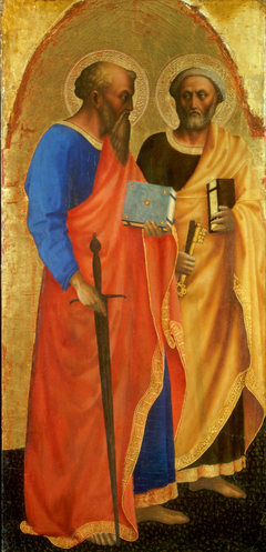 Saints Paul and Peter by Masolino da Panicale