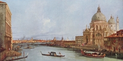 Santa Maria della Salute, Venice from Grand Canal by Canaletto