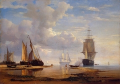 Sea View by Adolph Friedrich Vollmer