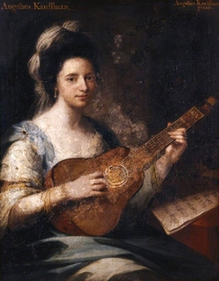 Self-portrait by Angelica Kauffman